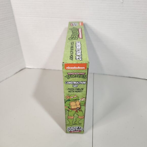 Teenage Mutant Ninja Turtles Construction Set Pizza Parlor W/ Michelangelo TMNT - Picture 3 of 5